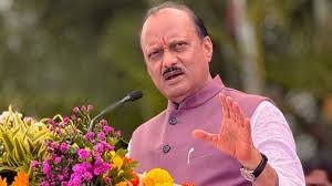 सभा को संबोधित करते अजीत पवार की पुरानी तस्वीर।