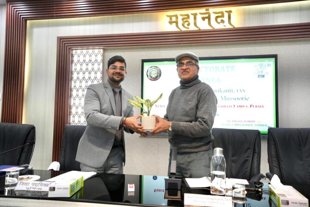 LBSNAA-Director-Purnia-Visit