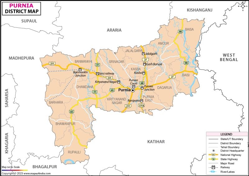 Approval for two SP posts in Purnia