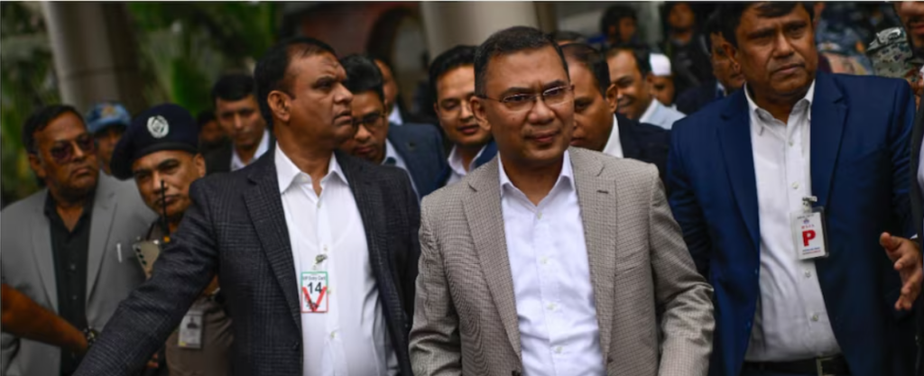 बांग्लादेश में चुनाव जीतने की ओर बढ़ रही तारिक रहमान की पार्टी BNP