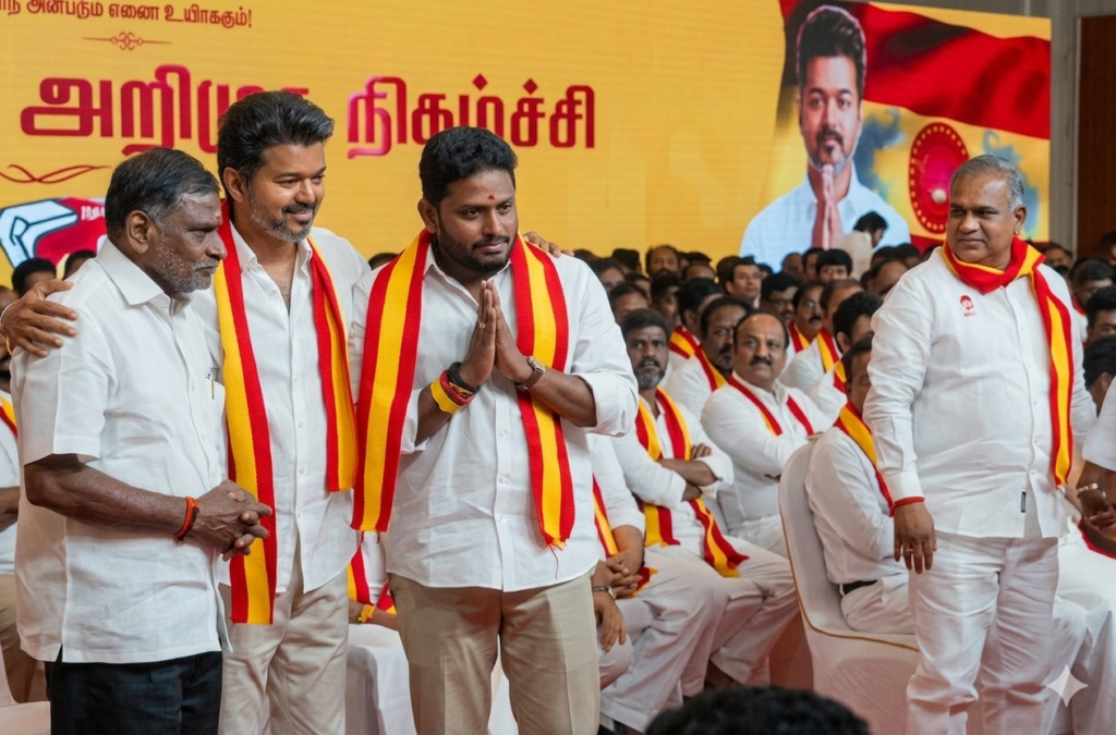 thalapathy-vijay-tvk-driver-son-sabarinathan-mla-ticket-virugambakkam-tamil-nadu-elections