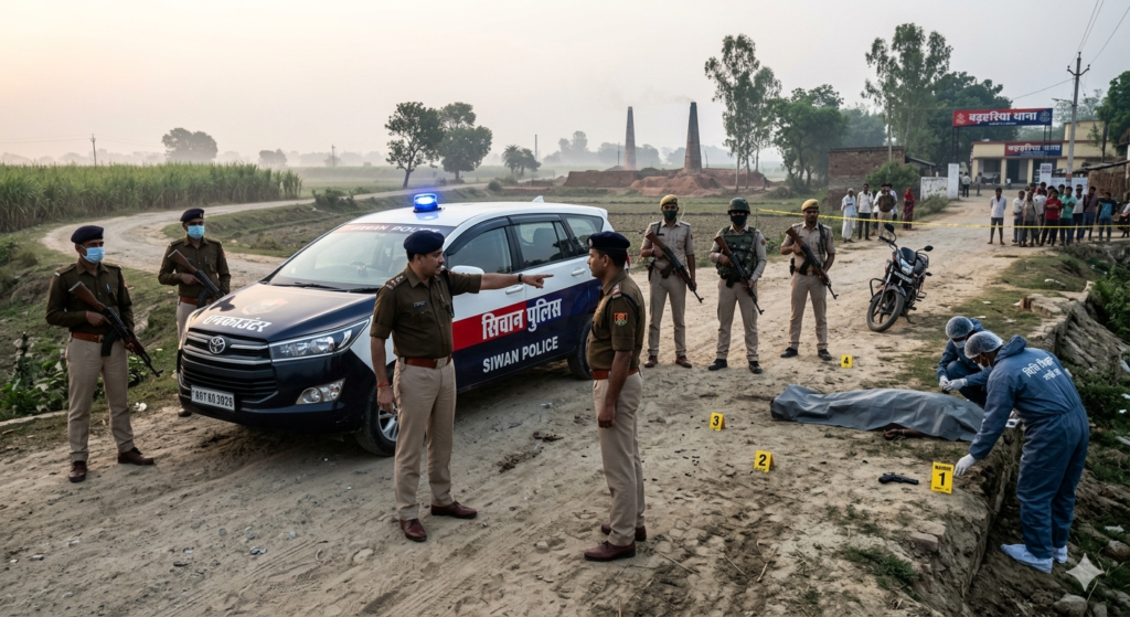 Siwan Police Encounter site Barharia Bihar