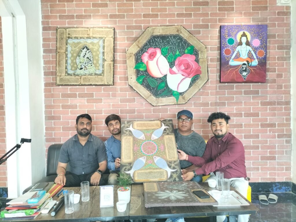 purnia-arteteria-manuscript-conservation-kosi-painting-rajiv-raj