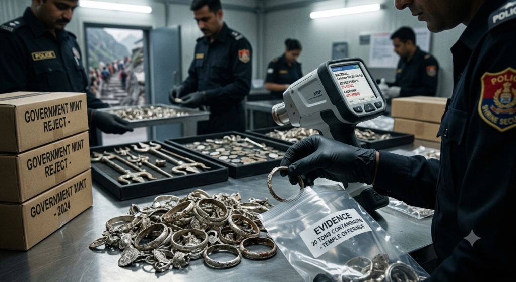 Katra Court action on Vaishno Devi 20 ton fake silver scam