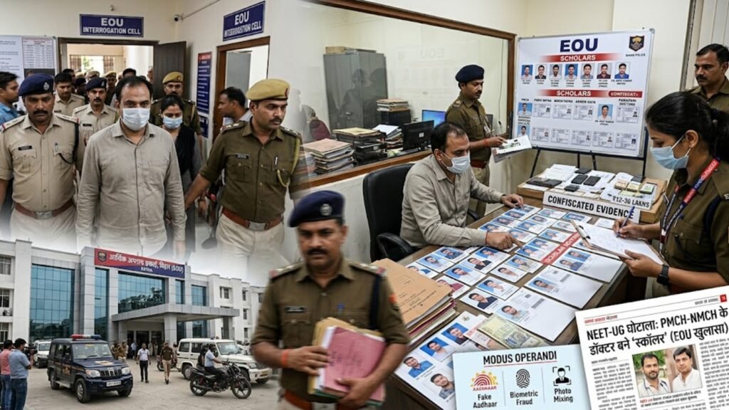 neet-ug-exam-scam-eou-investigation-dr-ravishankar-pmch-nmch-scholar-doctors-identified